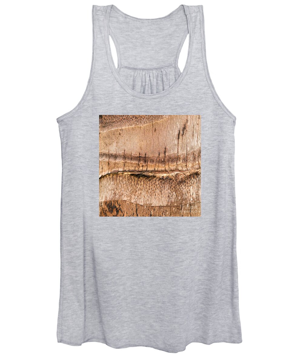 Abstracts Women's Tank Top featuring the photograph The Narrow Trail by Marilyn Cornwell