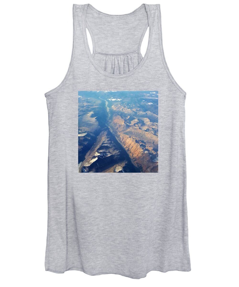 Mountains Women's Tank Top featuring the photograph The Path Through by Britten Adams
