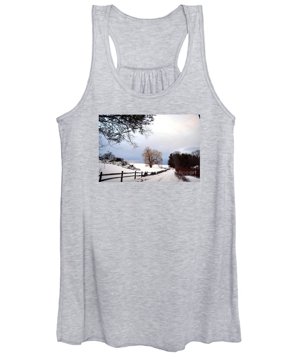 Trees Women's Tank Top featuring the photograph The Tree by Dani McEvoy