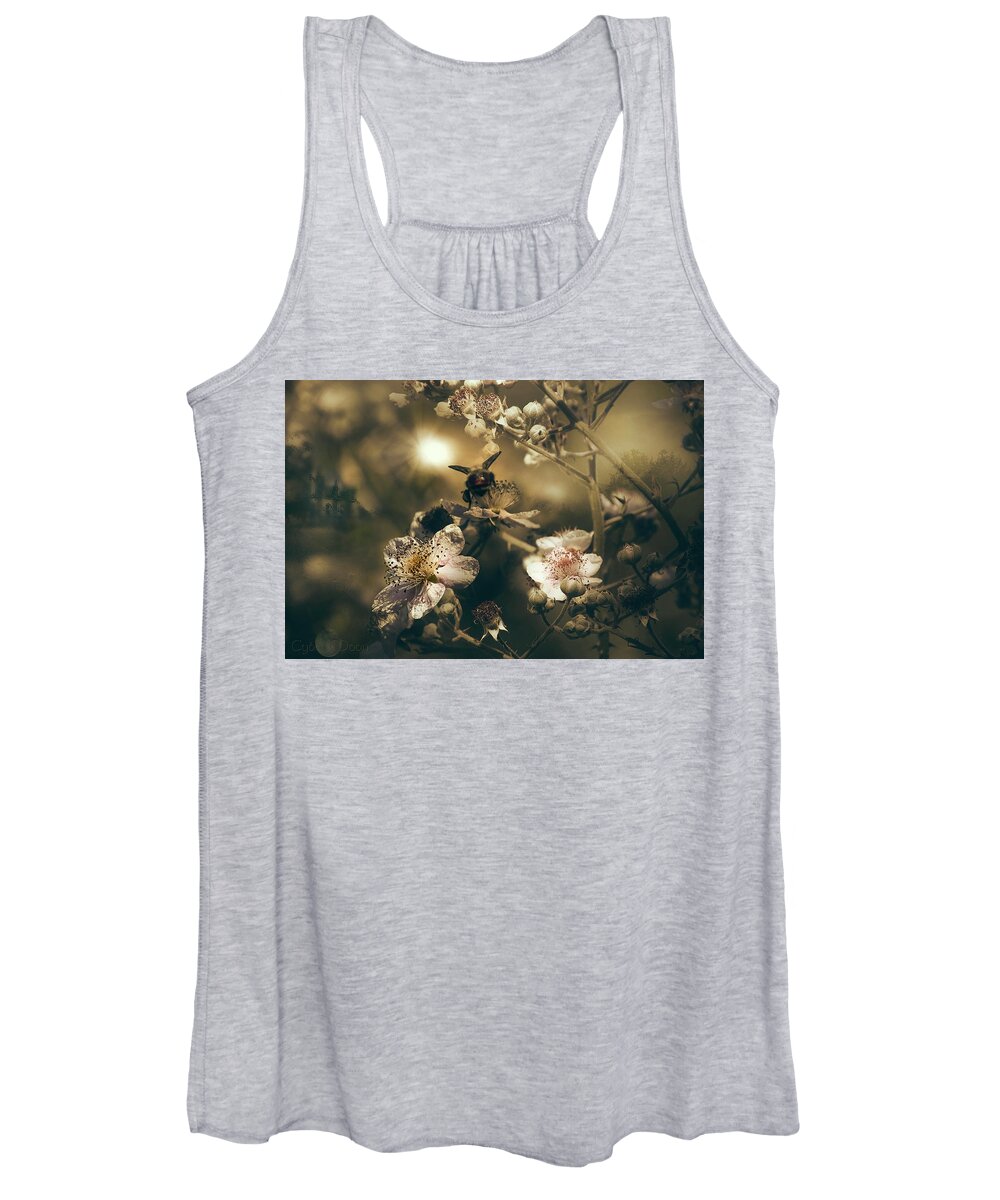  Women's Tank Top featuring the photograph The View From Beehind by Cybele Moon