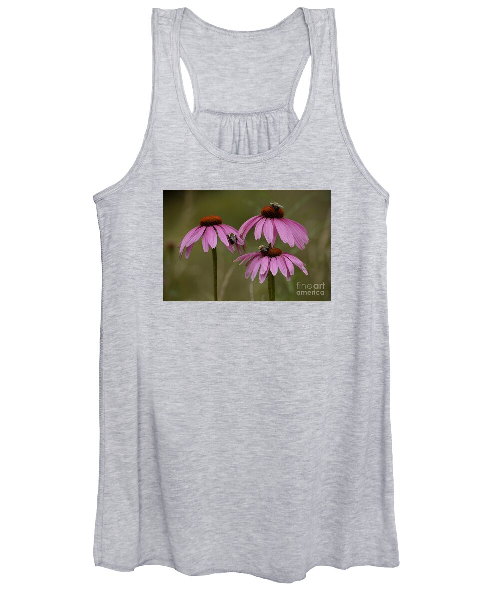 Cheat Mountain Women's Tank Top featuring the photograph Three by Randy Bodkins