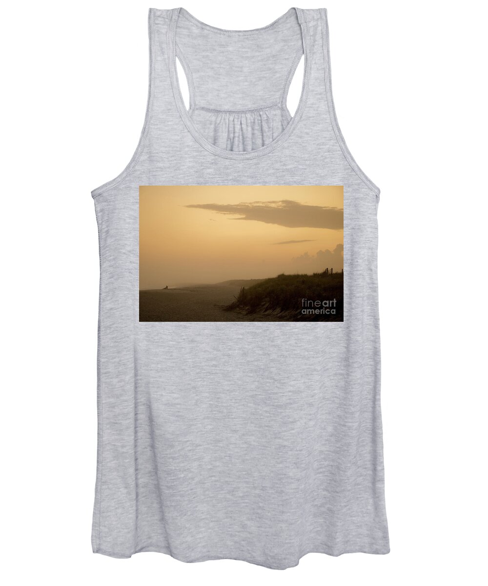 Tobay Beach Women's Tank Top featuring the photograph Tobay Beach Long Island by Jeff Breiman