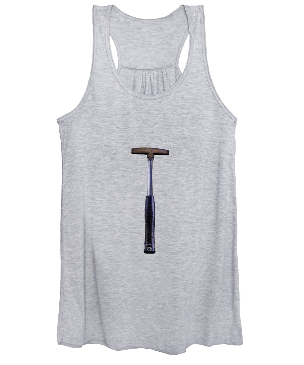 Background Women's Tank Top featuring the photograph Tools On Wood 74 by YoPedro