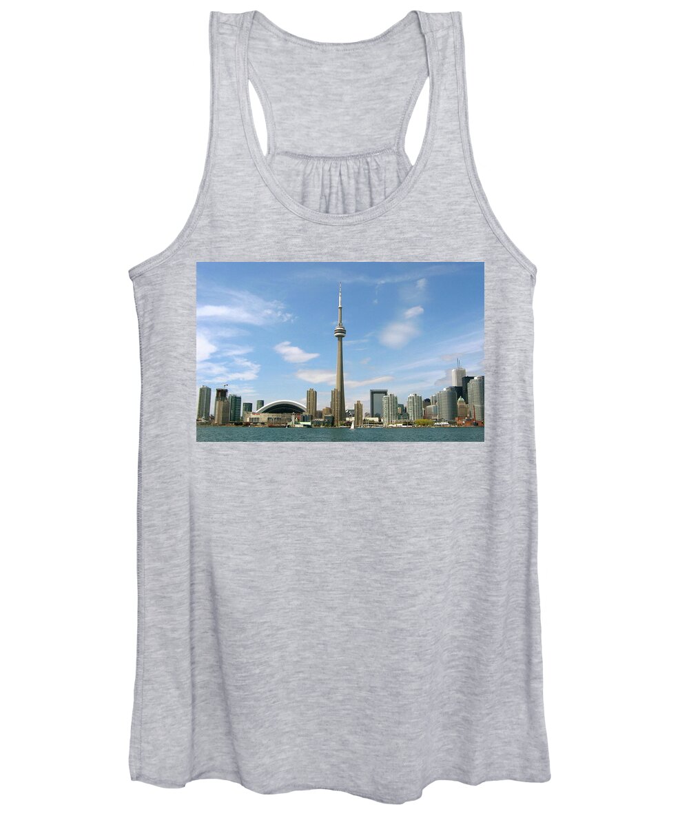 Toronto Women's Tank Top featuring the photograph Toronto by Jackie Russo