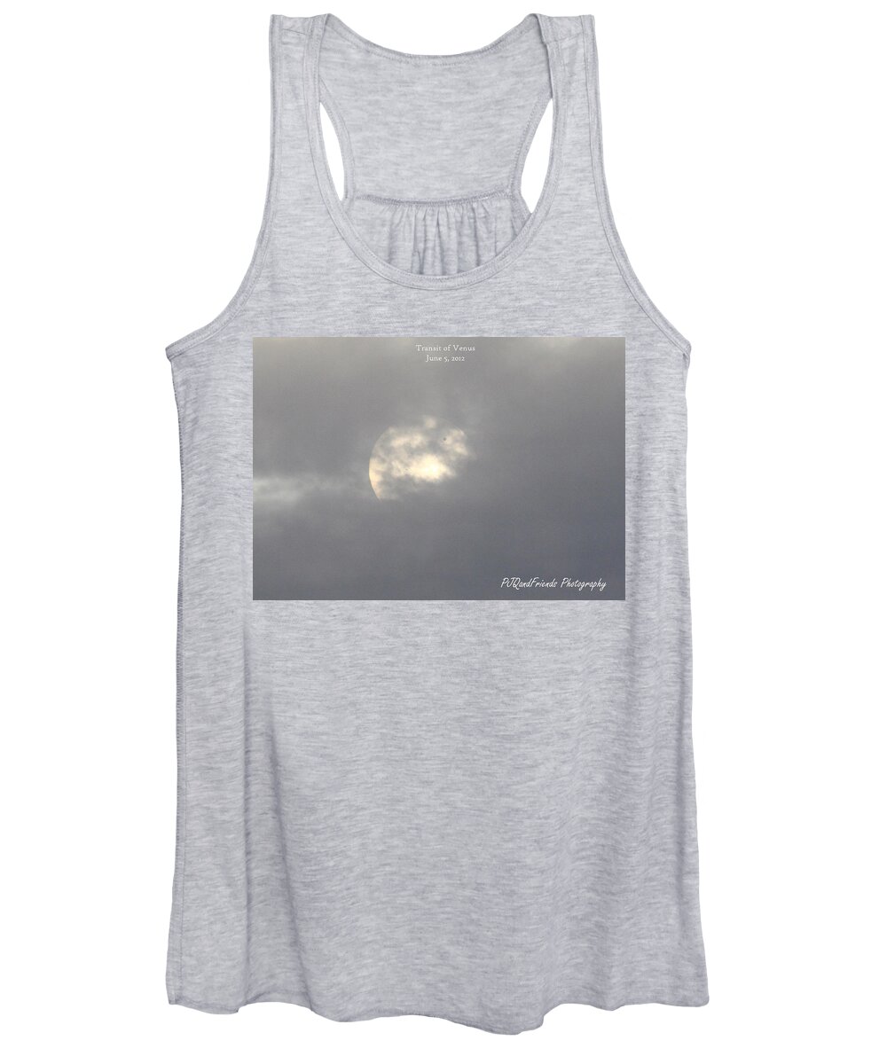 Transit Of Venus Women's Tank Top featuring the photograph Transit of Venus by PJQandFriends Photography