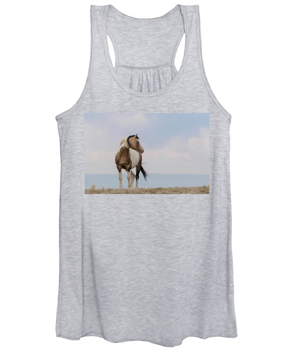 Traveler Women's Tank Top featuring the photograph Traveler by Ronnie And Frances Howard