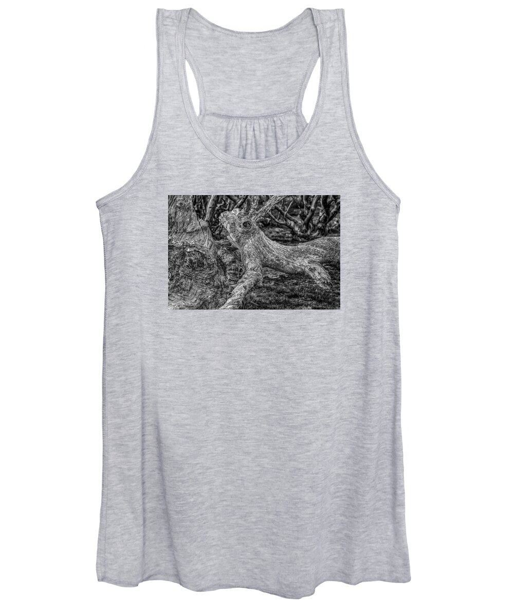 Alpine National Park Women's Tank Top featuring the photograph Twisted by Mark Lucey