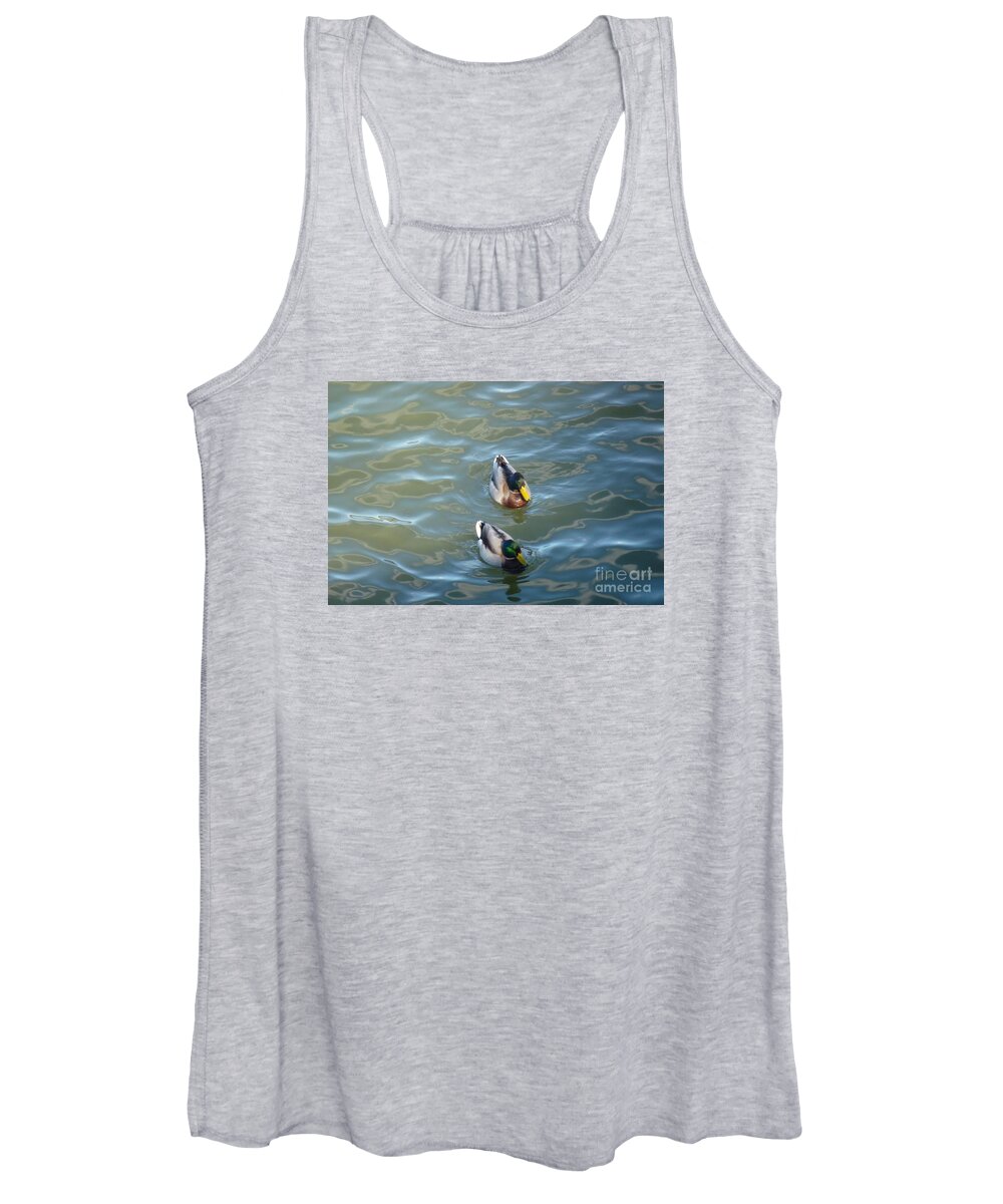 Beak Women's Tank Top featuring the photograph Two Brothers by Jean Bernard Roussilhe