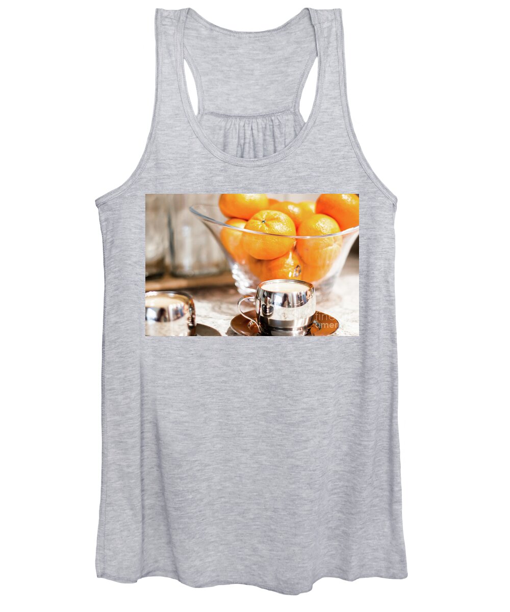 Breakfast Women's Tank Top featuring the photograph Un cafecito by JCV Freelance Photography LLC