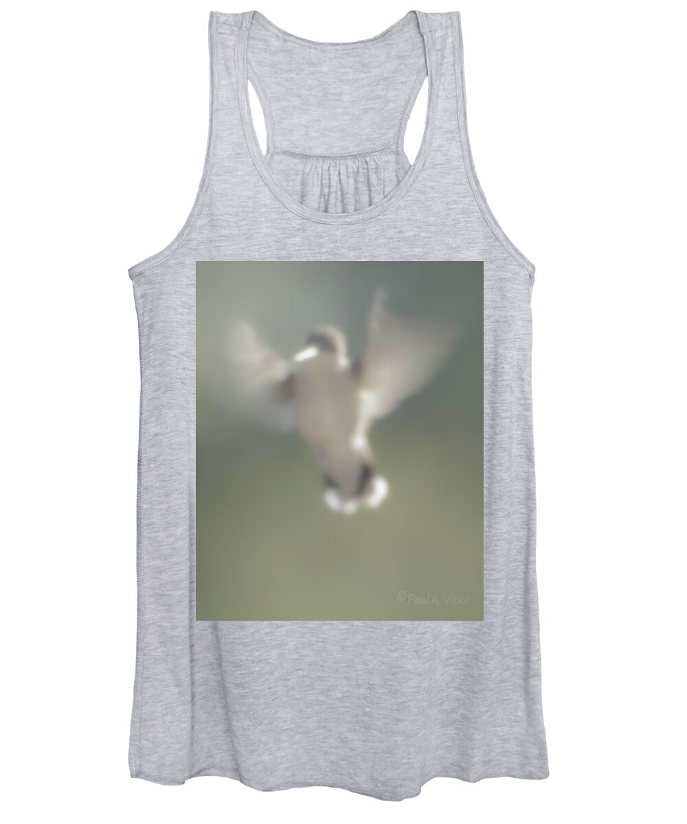 Bird Women's Tank Top featuring the photograph Spirit And Soul by Paul Vitko