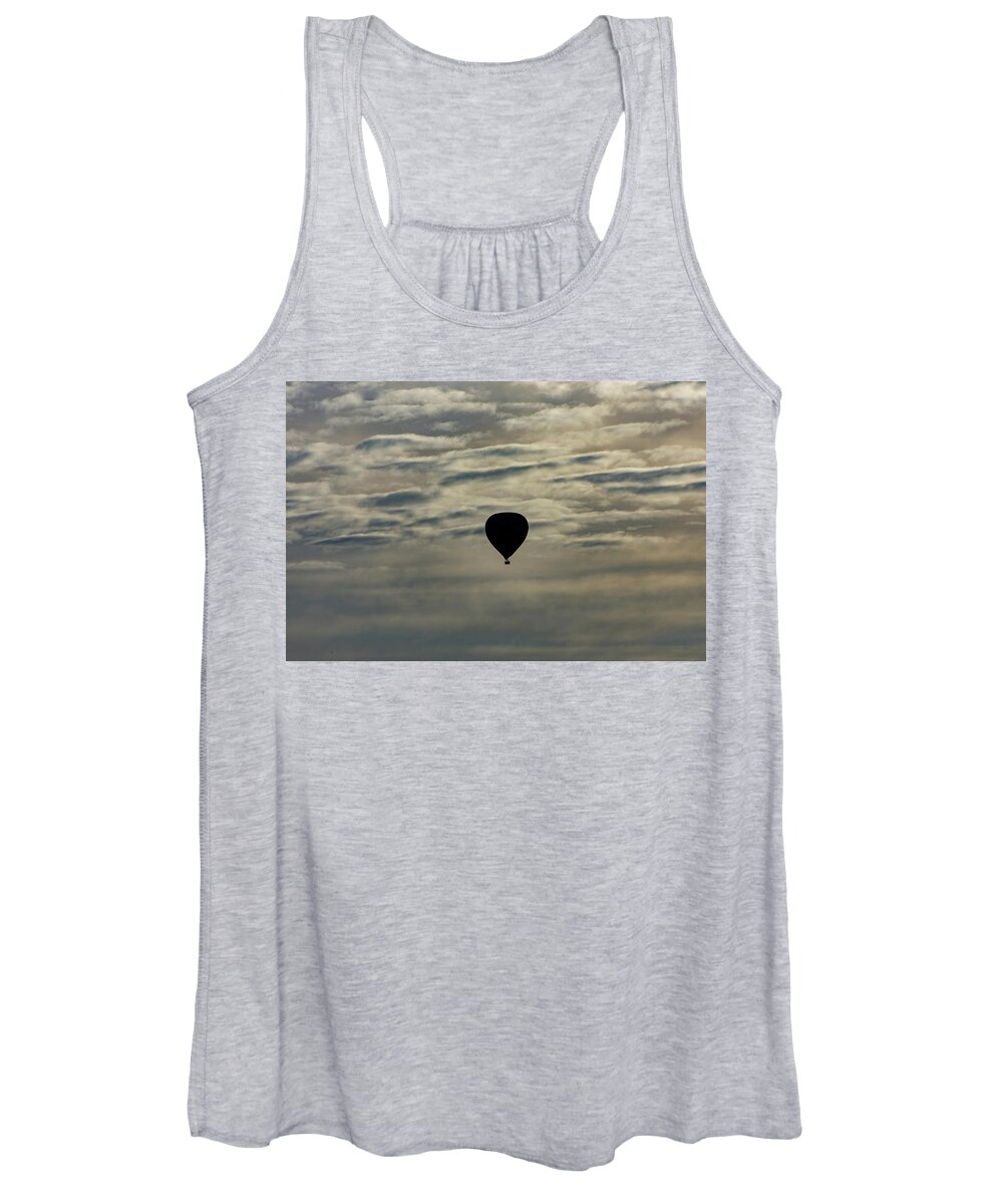 Balloon Women's Tank Top featuring the photograph Up Up and Away by Douglas Killourie