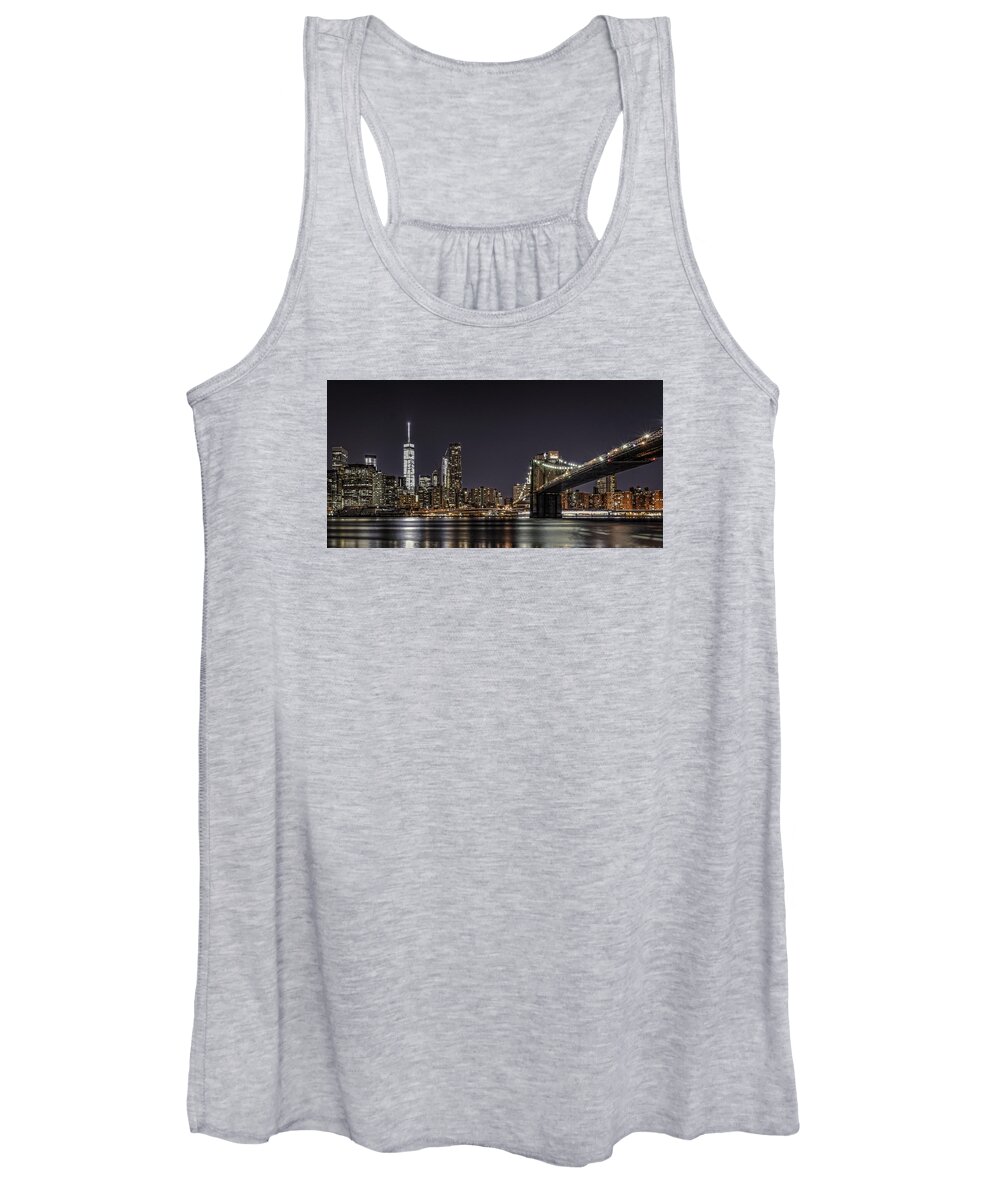 Brooklyn Women's Tank Top featuring the photograph View from Brooklyn Bridge Park by Theodore Jones