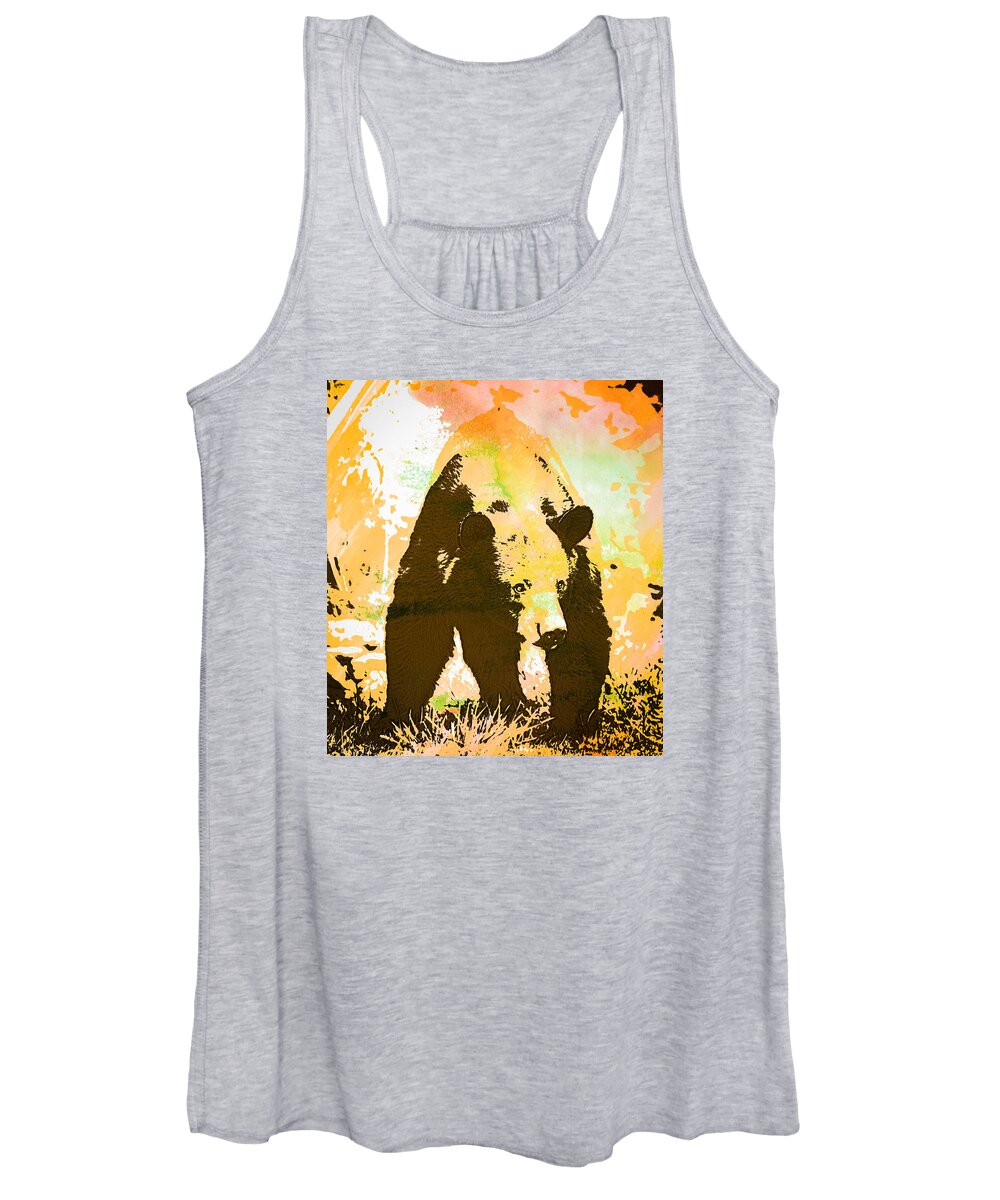 Summer Women's Tank Top featuring the photograph Watch Out WC by Joye Ardyn Durham