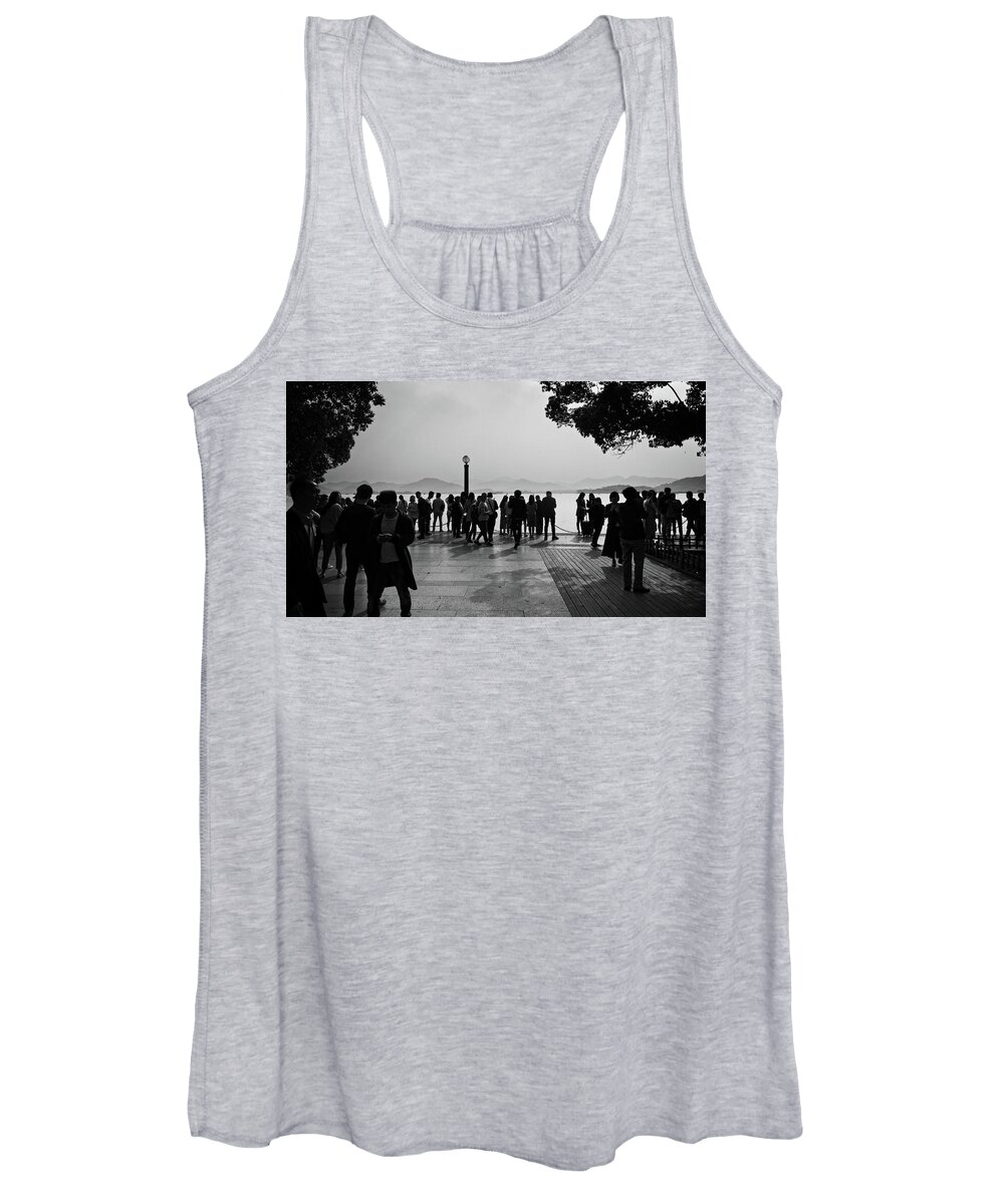 West Lake Women's Tank Top featuring the photograph West Lake, Hangzhou by George Taylor