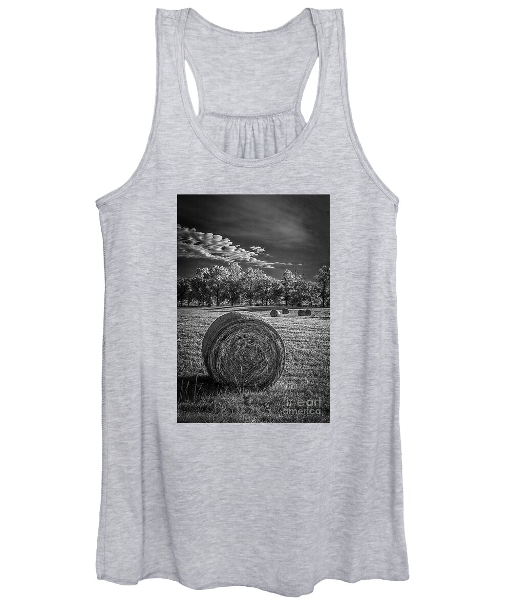 Needwood Women's Tank Top featuring the photograph What the hay---IR by Izet Kapetanovic