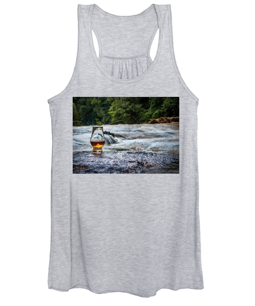 River Women's Tank Top featuring the photograph Whisky River by Ant Pruitt