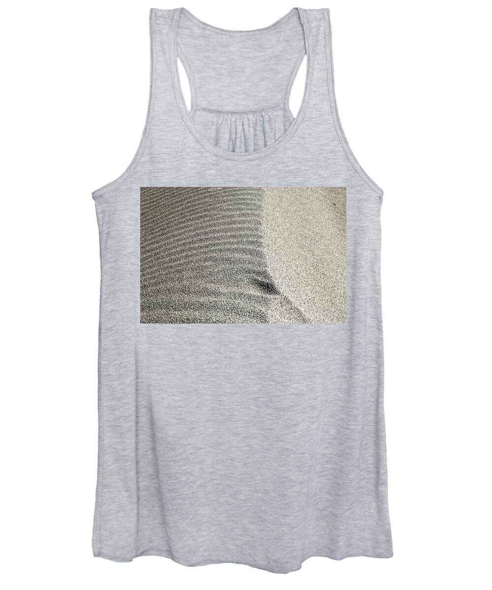 Sand Women's Tank Top featuring the photograph Wind Pattern by David Shuler