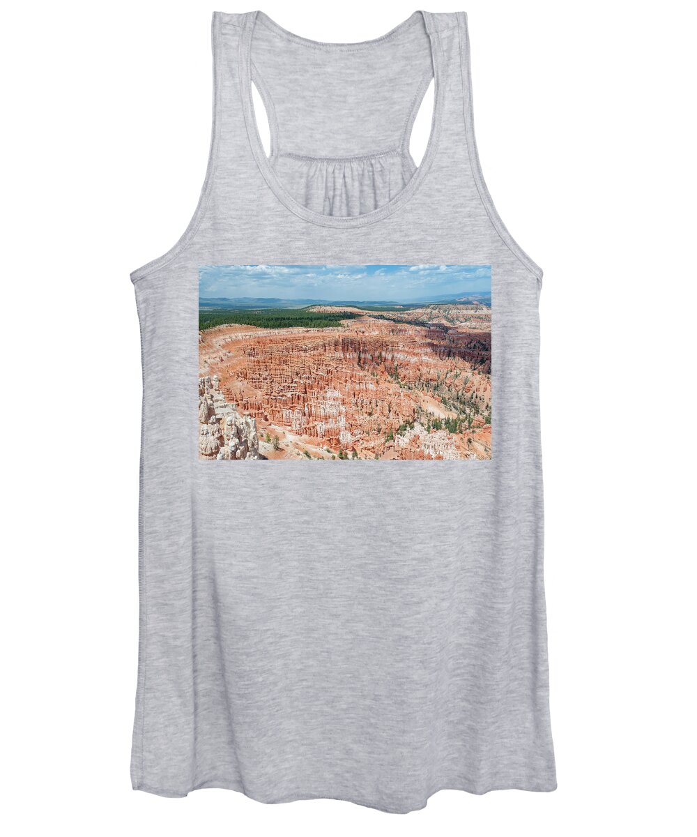 Bryce Canyon Women's Tank Top featuring the photograph Bryce Canyon Hoodoos #1 by Mark Duehmig