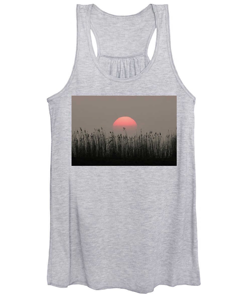 Flyladyphotographybywendycooper Women's Tank Top featuring the photograph Sundown #1 by Wendy Cooper
