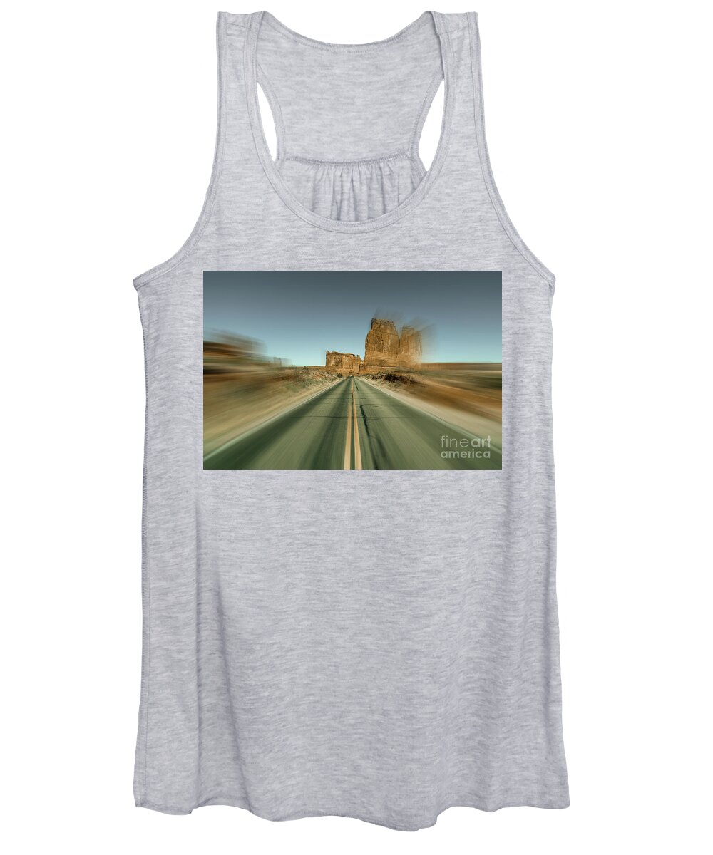 Arches National Park Women's Tank Top featuring the photograph Arches National Park by Raul Rodriguez
