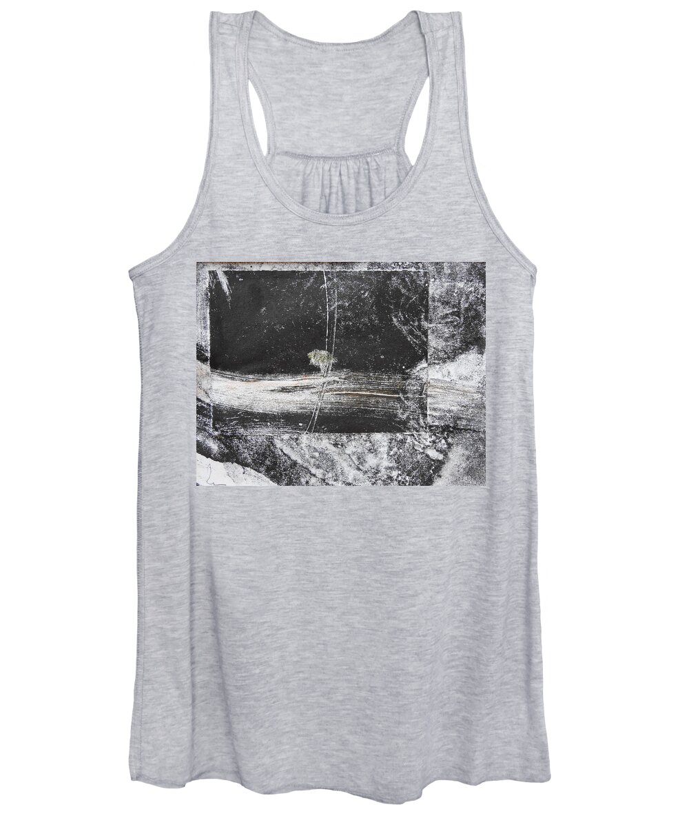 Tree Women's Tank Top featuring the painting 3rd Day by Ilona Petzer