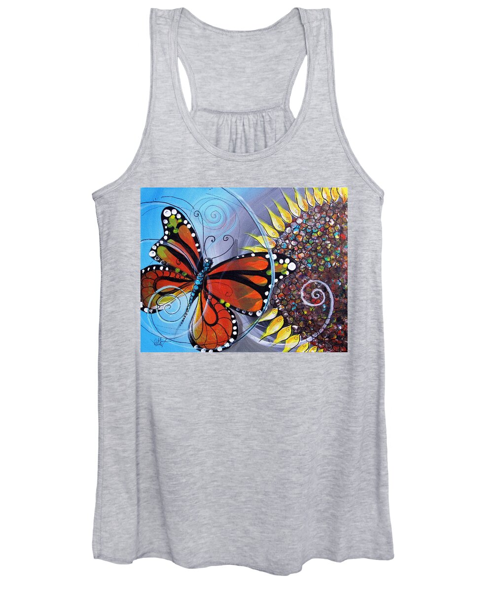 From An Original Painting By J. Vincent Scarpace. Women's Tank Top featuring the painting And Another Approachable Approach by J Vincent Scarpace
