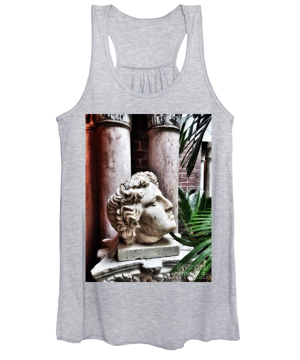 Antiquity Women's Tank Top featuring the photograph Antiquity by Mary Capriole