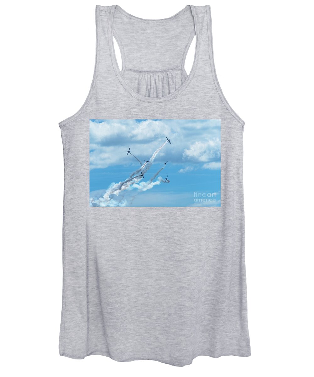 Aircraft Women's Tank Top featuring the photograph Breakaway by Scott Evers