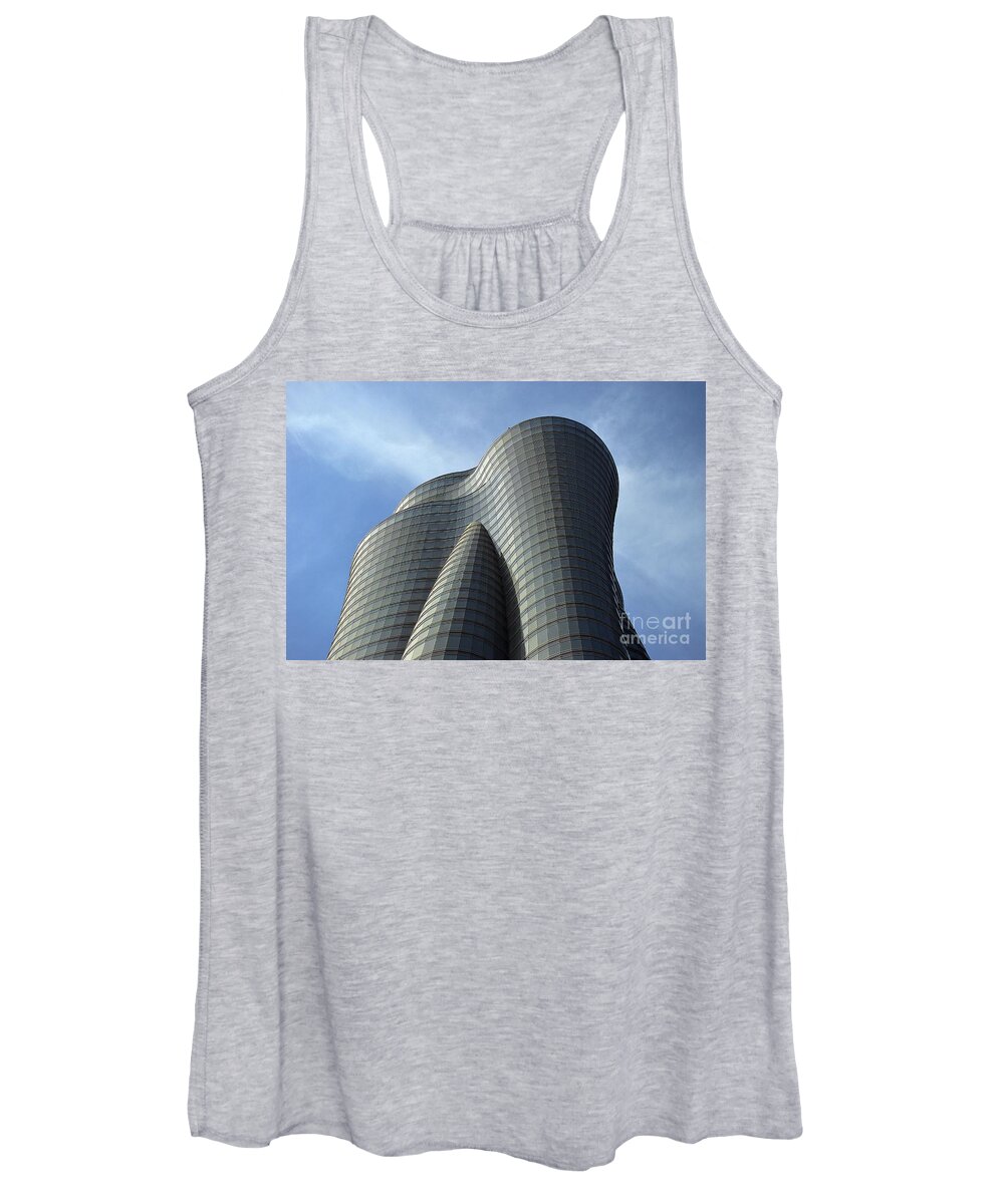 Architecture Women's Tank Top featuring the photograph Building Art by Thomas Schroeder