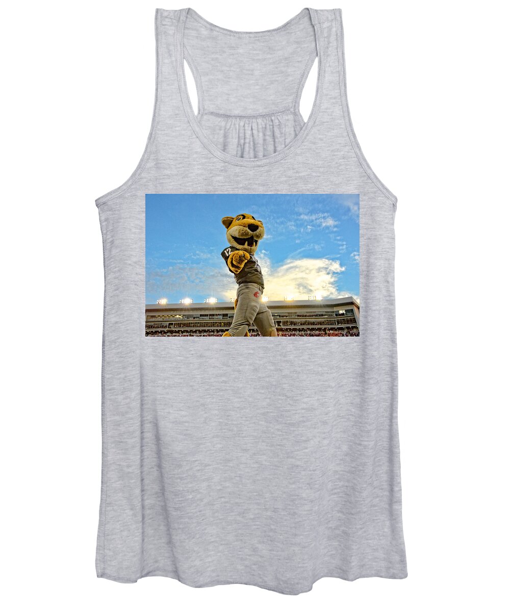 Women's Tank Top featuring the photograph Butch Wants You by Ed Broberg