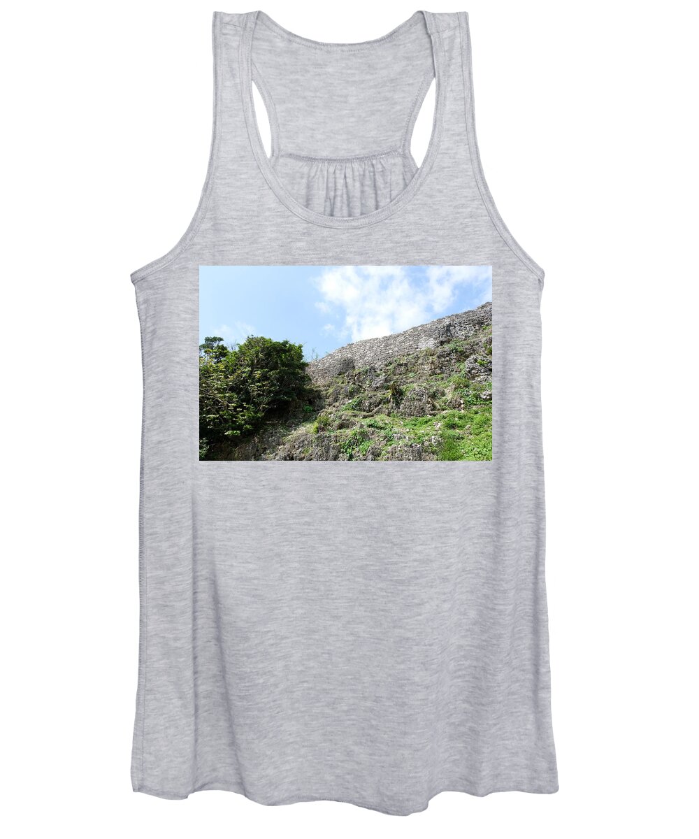 Castle Ruins Women's Tank Top featuring the photograph Castle Ruins by Eric Hafner