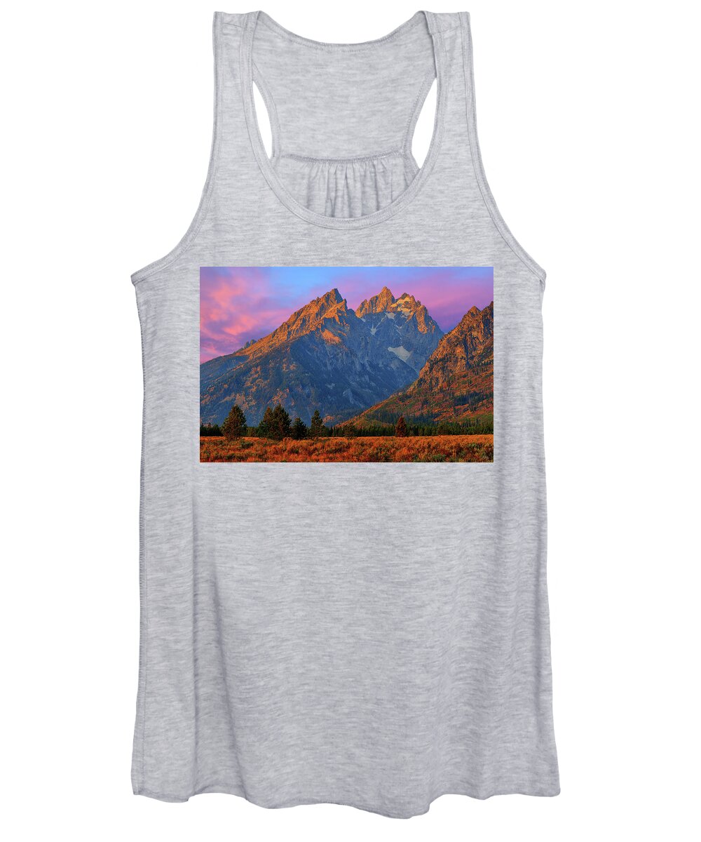 Cathedral Group Women's Tank Top featuring the photograph Cathedral Dawn by Greg Norrell