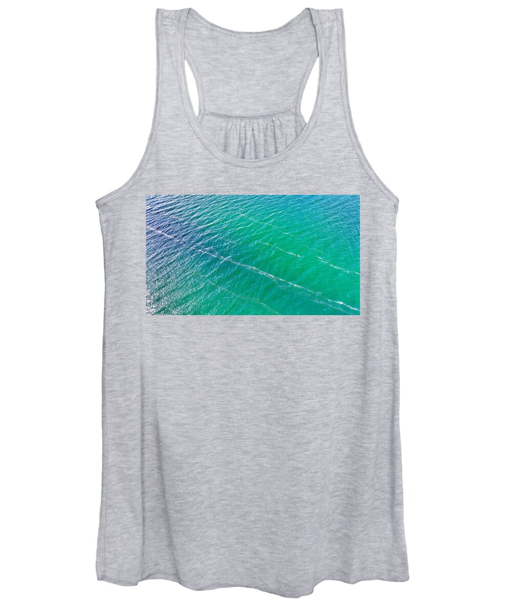 Finger Lakes Women's Tank Top featuring the photograph Clear Water Imagery by Anthony Giammarino