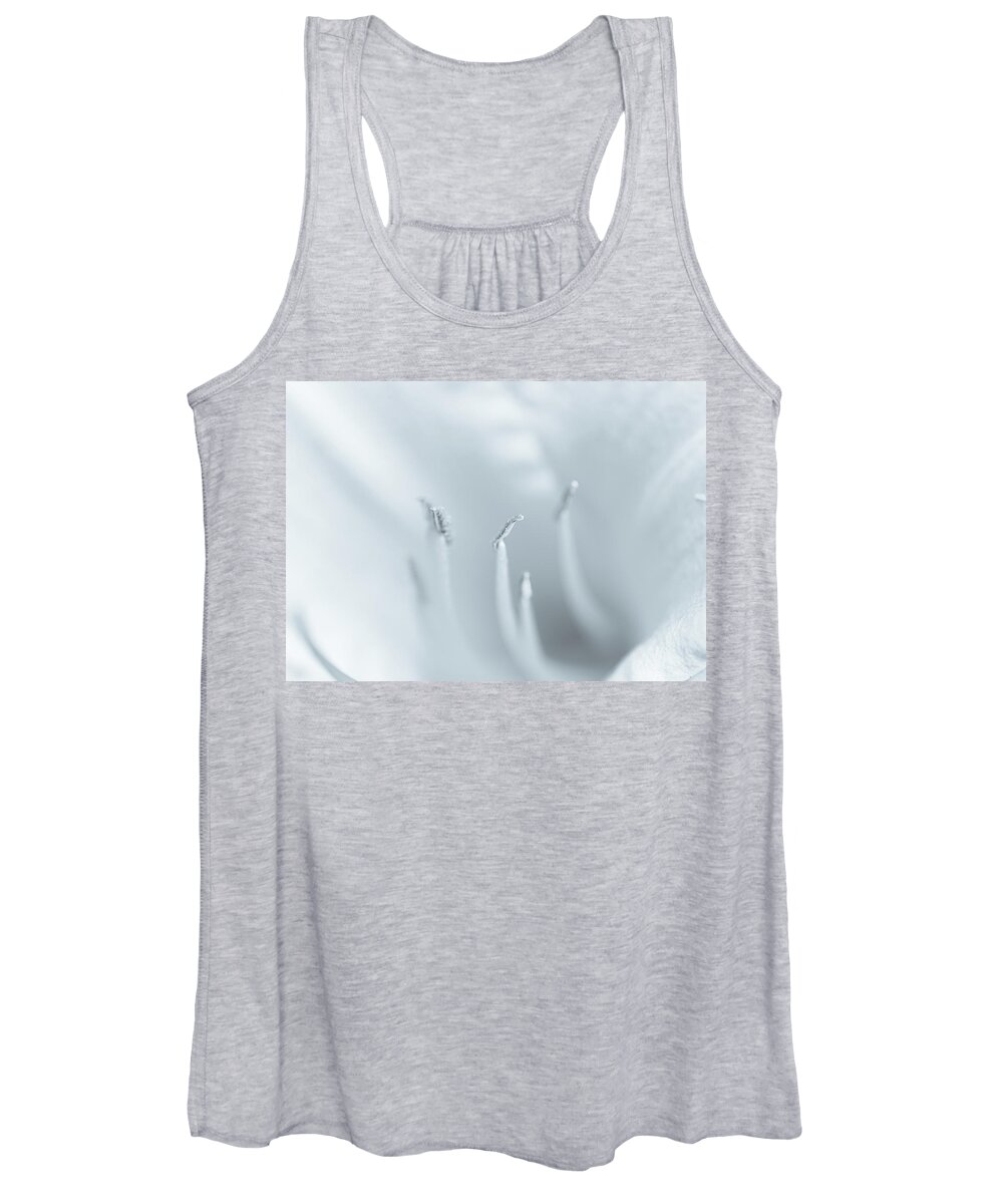 Flowers Women's Tank Top featuring the photograph Macro Flower Photography by Amelia Pearn