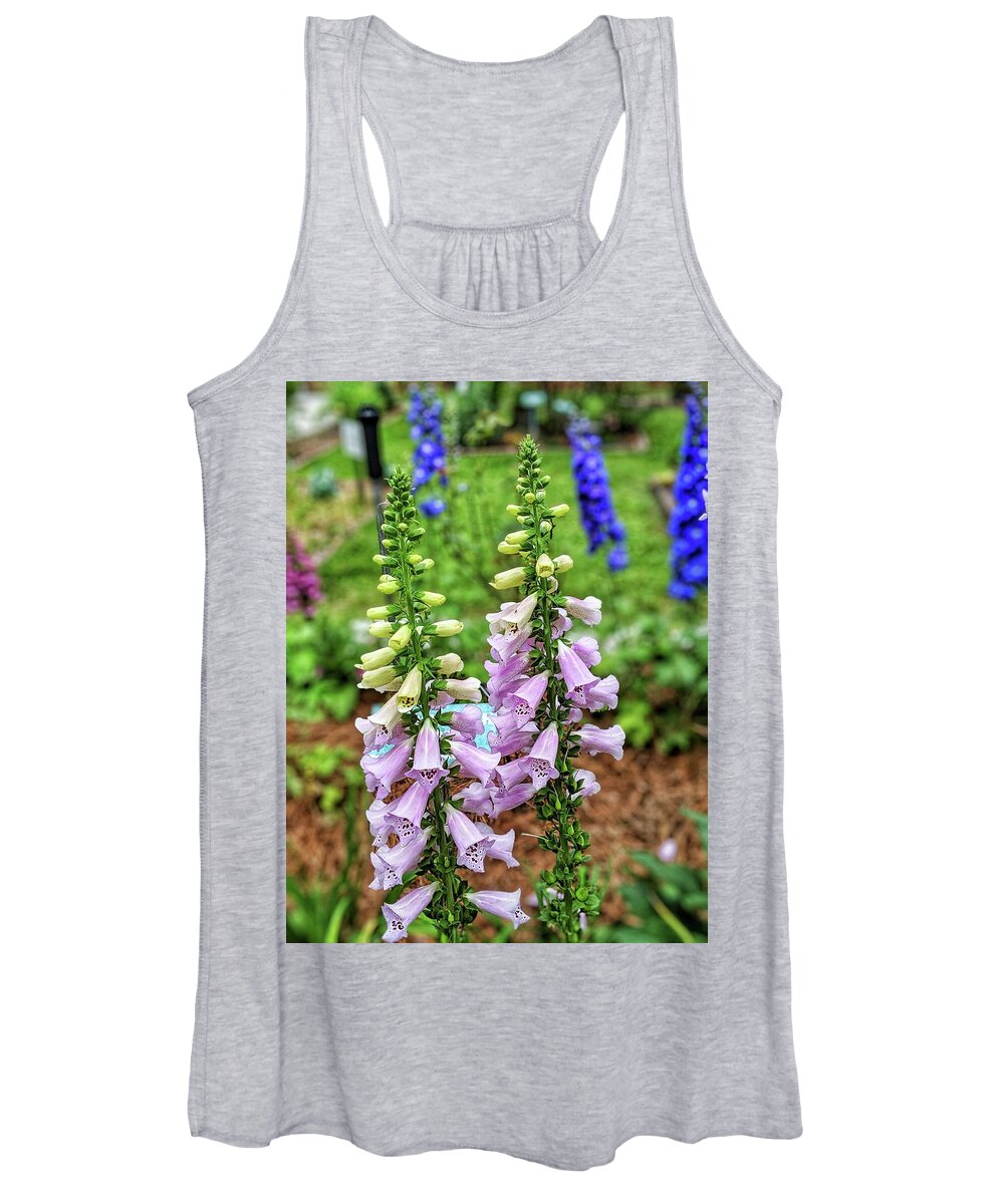Flowers Women's Tank Top featuring the photograph Cocklebells by Portia Olaughlin