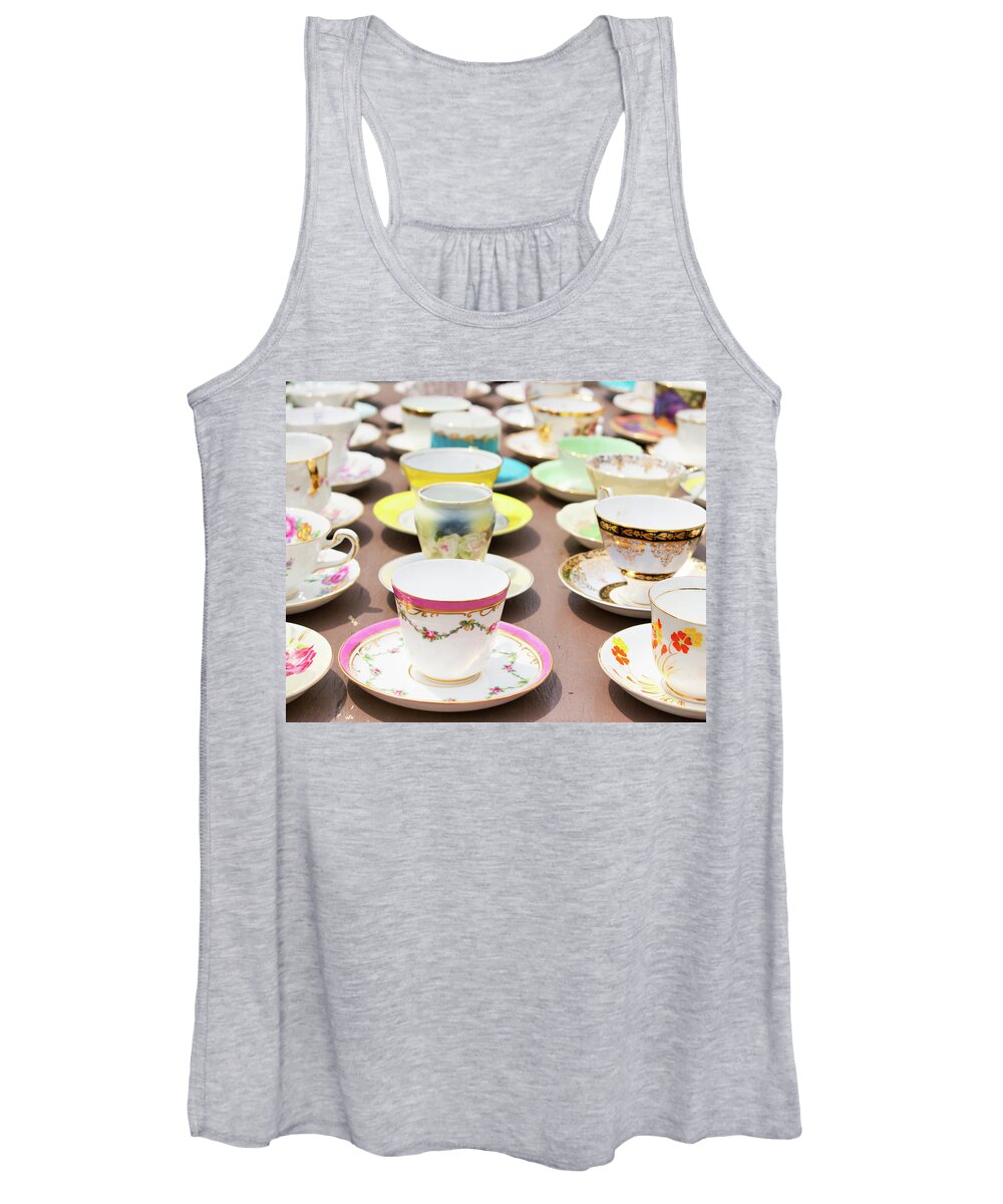 Enjoy Your Coffee As Never Before Women's Tank Top featuring the photograph Coffee Time by Nick Mares