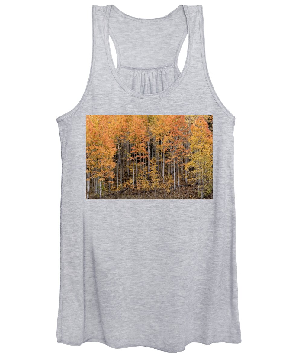 Aspens Women's Tank Top featuring the photograph Colorado Guardians by Angela Moyer