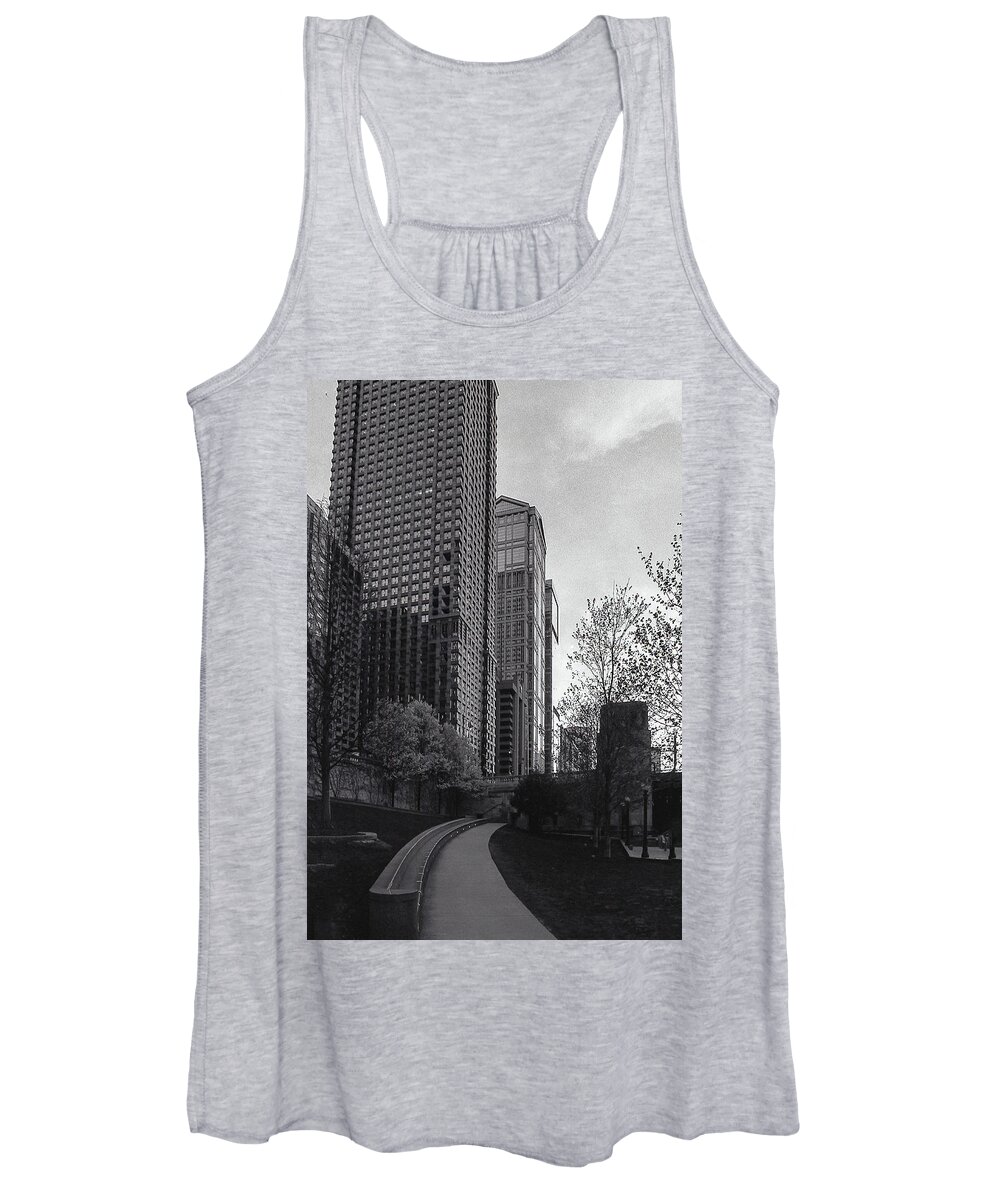 Chicago Women's Tank Top featuring the photograph Come on Up by Laura Hedien