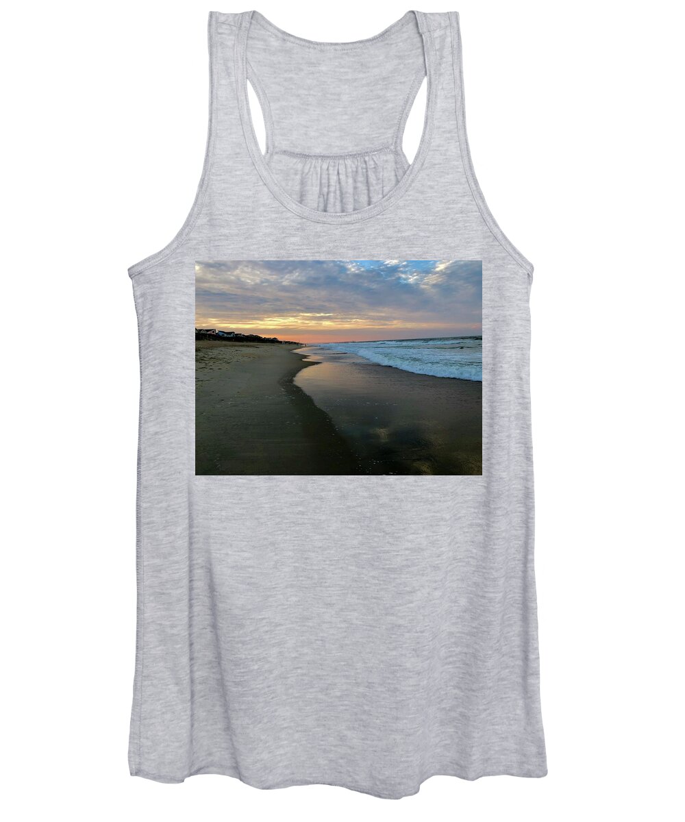 Landscape Women's Tank Top featuring the photograph Duck, NC by Charles Kraus