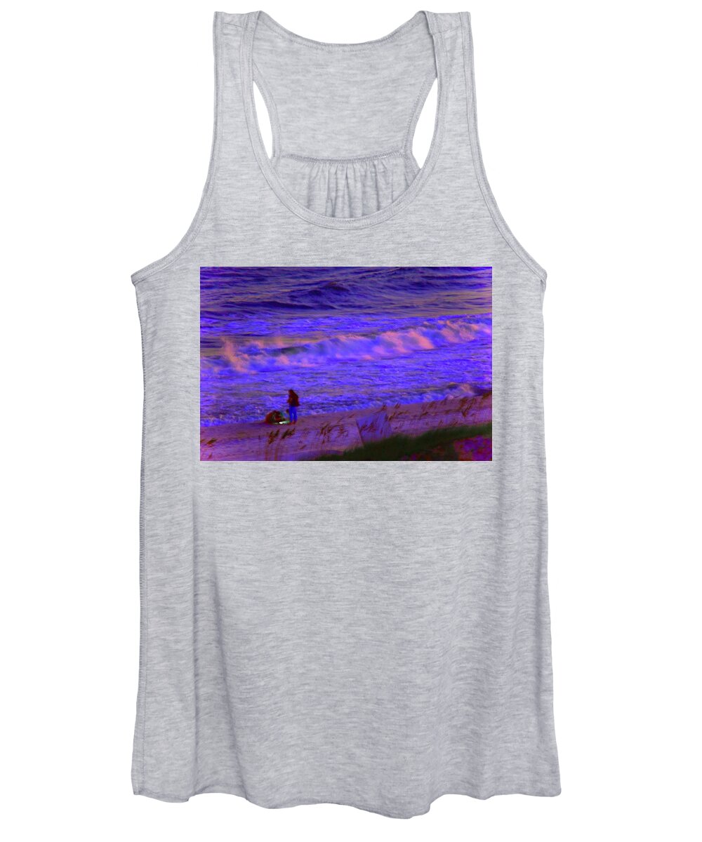 Family Time Women's Tank Top featuring the photograph Family Time by Debra Grace Addison