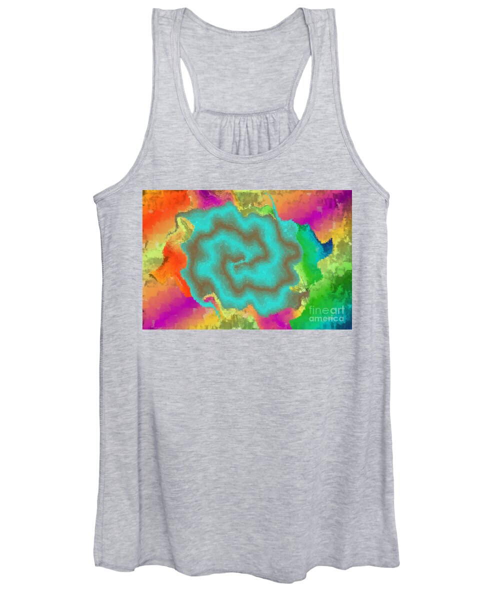  Women's Tank Top featuring the digital art Finding the Universe by Bill King
