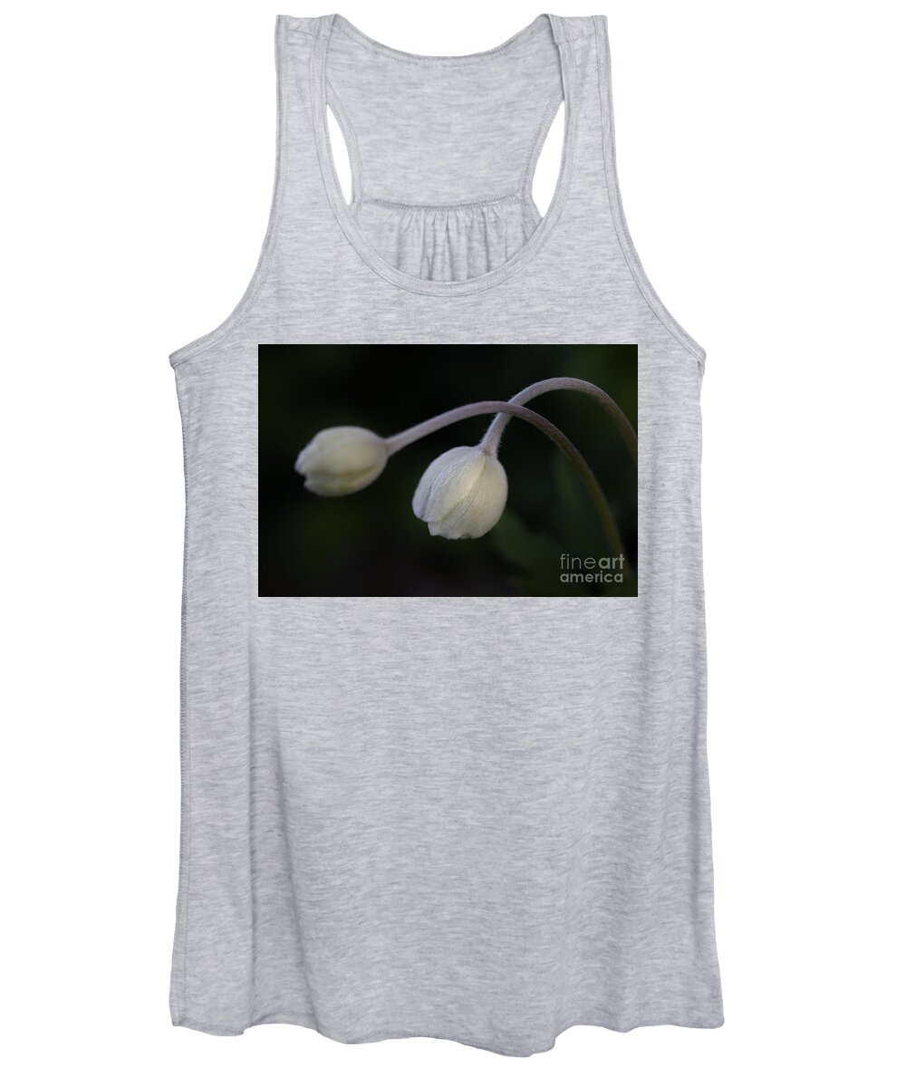 Photography Women's Tank Top featuring the photograph Flower Buds by Alma Danison