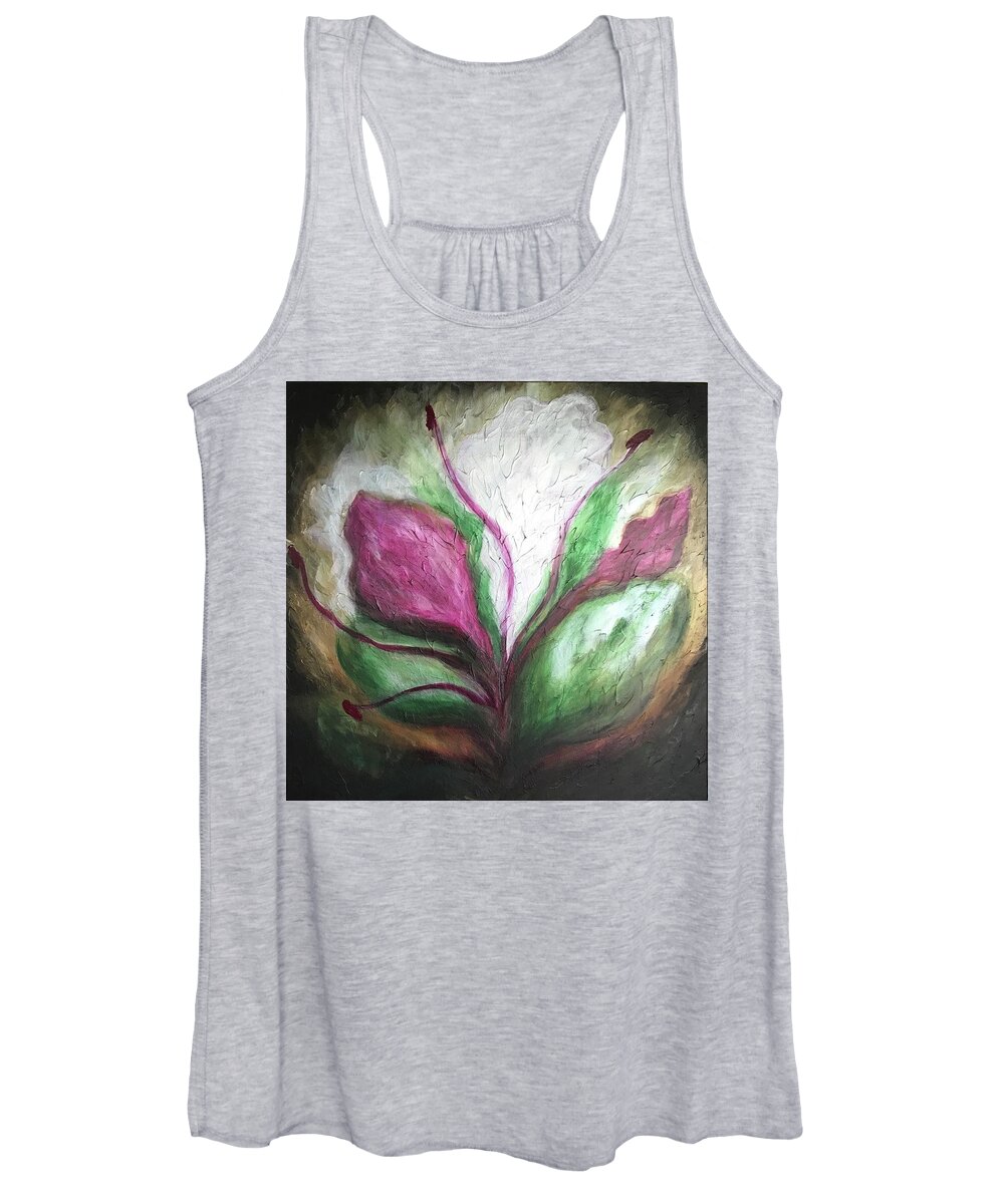 Guam Women's Tank Top featuring the painting Ifit Magahaga by Michelle Pier