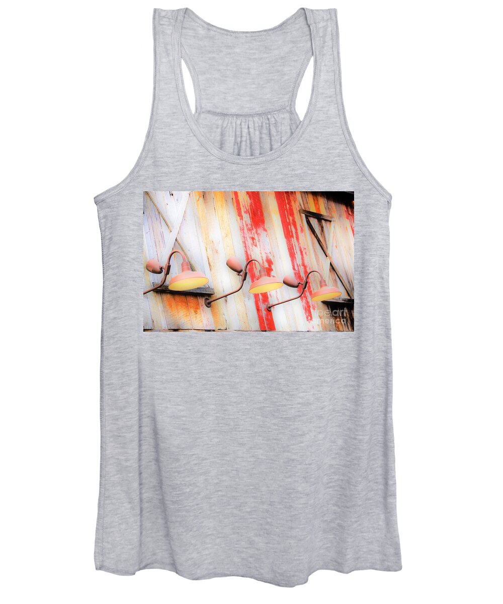 Building Women's Tank Top featuring the photograph Light my Side by Merle Grenz