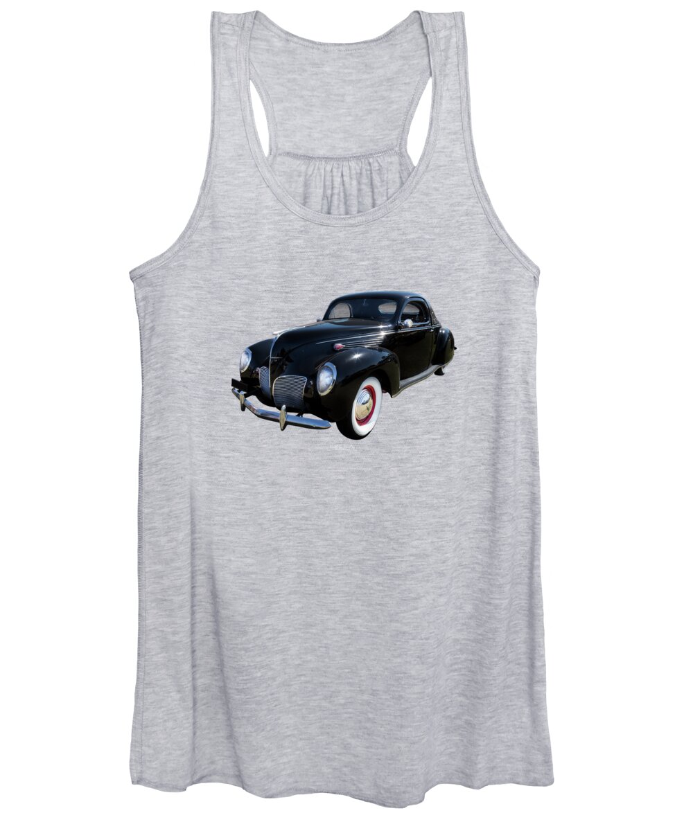 Car Women's Tank Top featuring the photograph Lincoln Zephyr by Keith Hawley