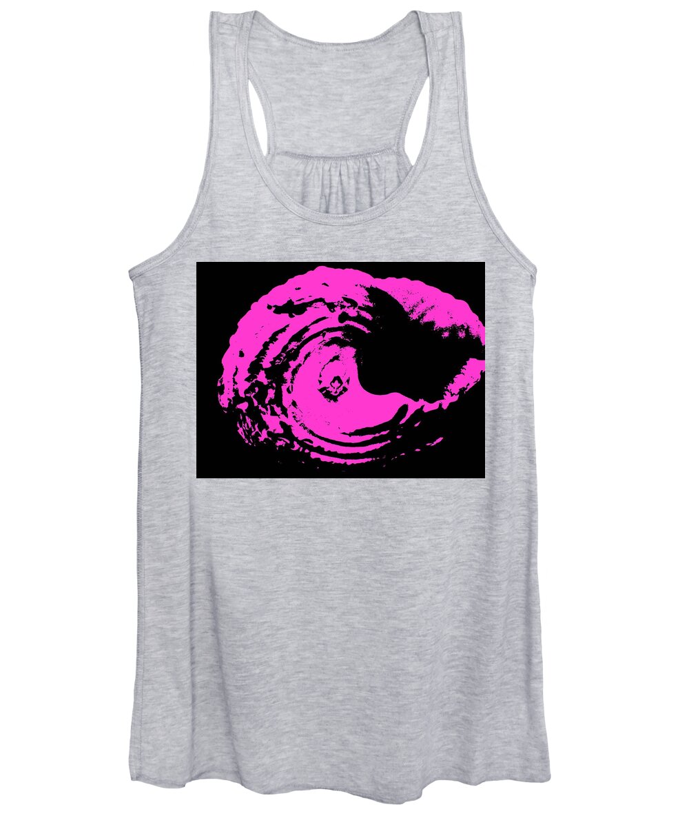 Magenta Women's Tank Top featuring the photograph Magenta Fluke by Fred Bailey
