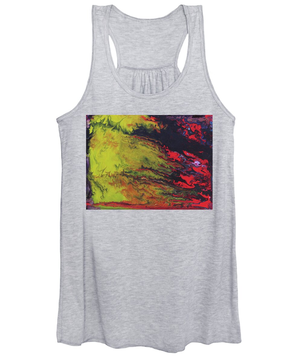 Fusionart Women's Tank Top featuring the painting Magical Sky by Ralph White