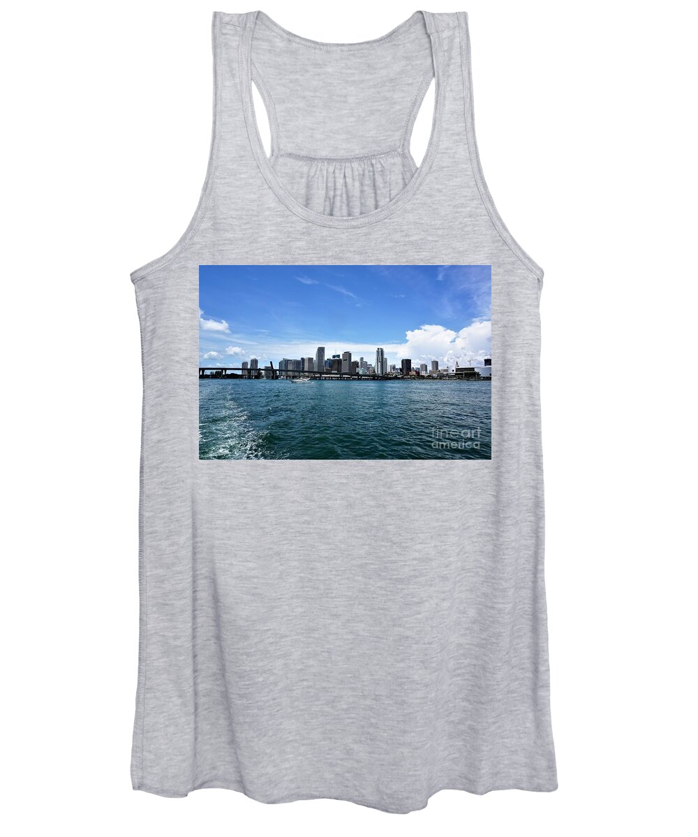 Miami Women's Tank Top featuring the photograph Miami1 by Merle Grenz