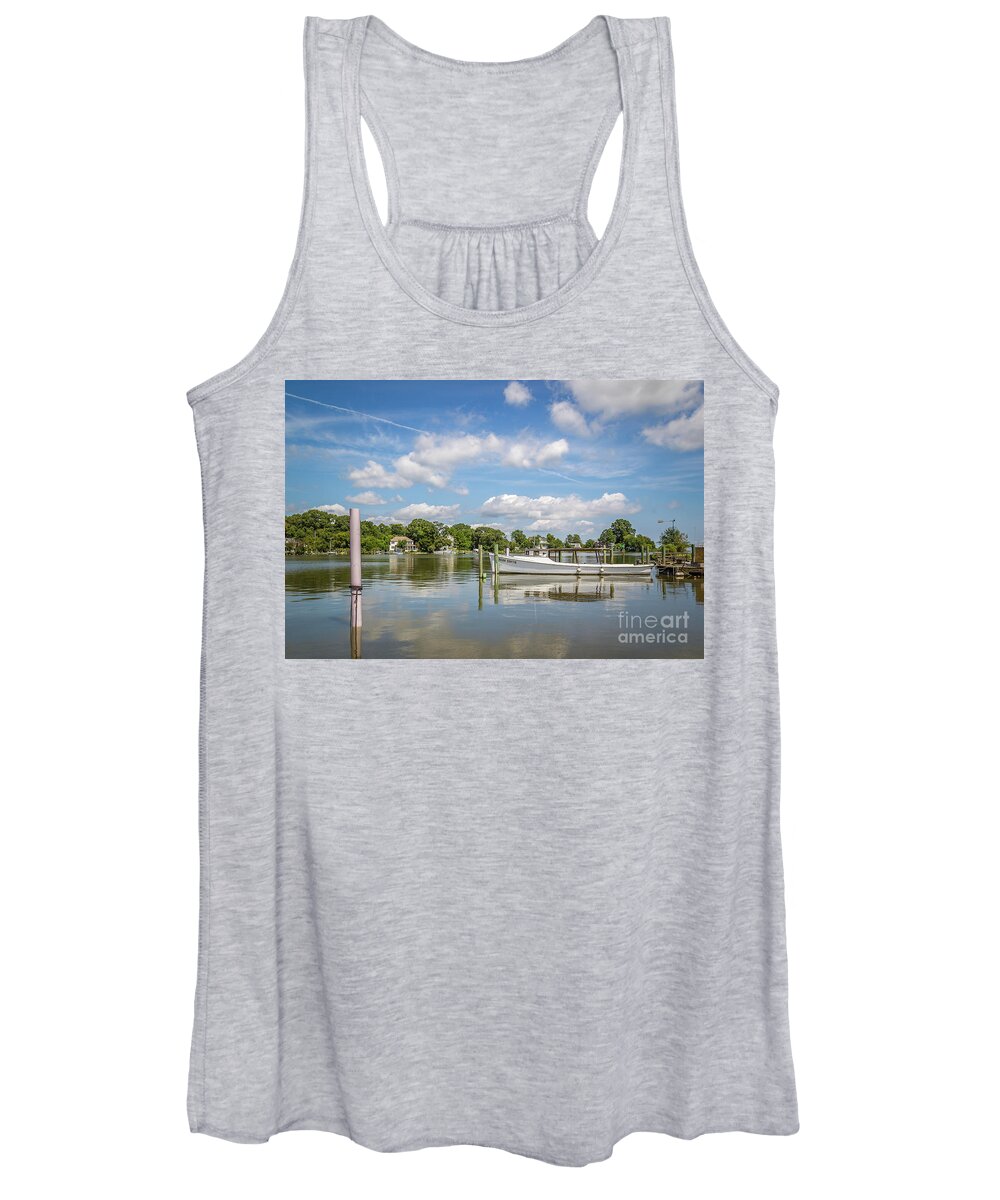 Miss Edith Women's Tank Top featuring the photograph Miss Edith by Kathy Sherbert