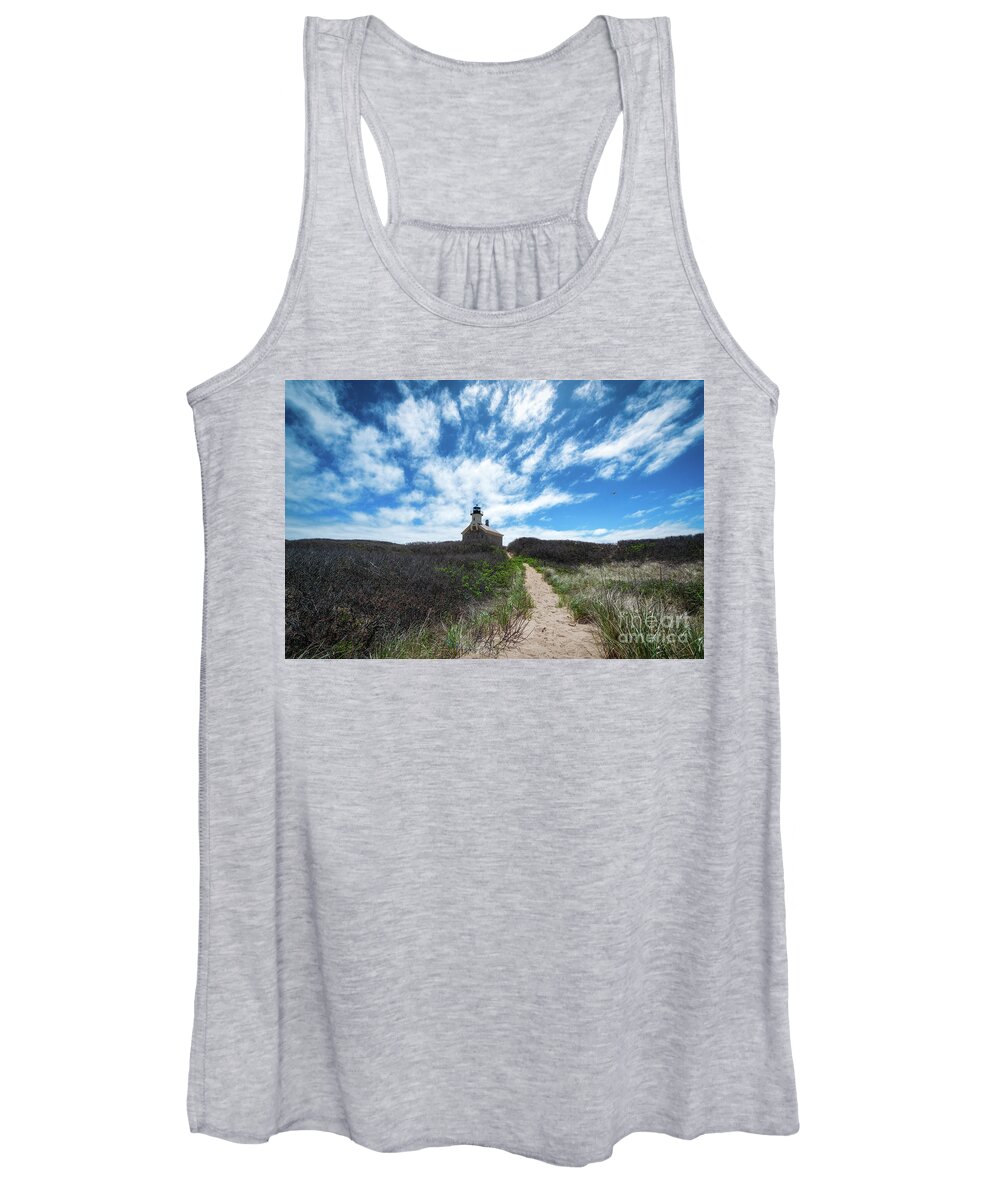Rhode Island Women's Tank Top featuring the photograph Path To North Light by Michael Ver Sprill